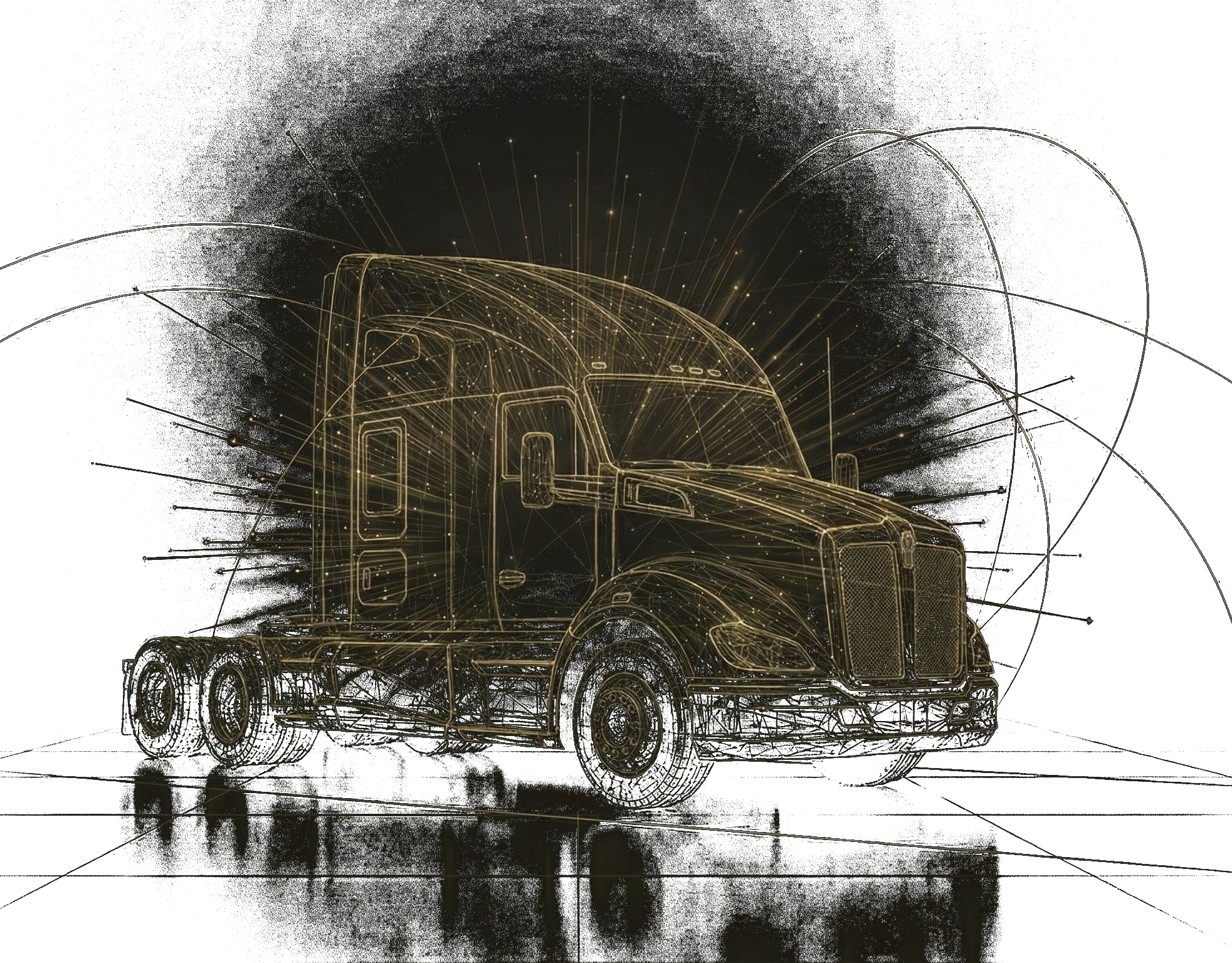 Modern Commercial Truck